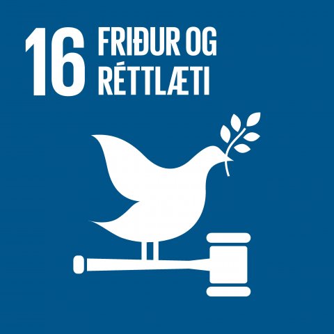 Heimsmarkmið 16 - Friður og réttlæti